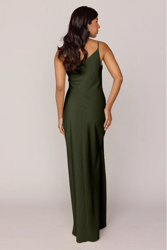 Jade Crepe Dress | Made To Order - Image 66