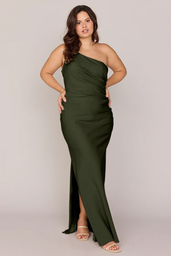 Jade Crepe Dress | Made To Order - Image 67