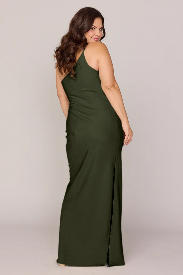 Jade Crepe Dress | Made To Order - Image 68