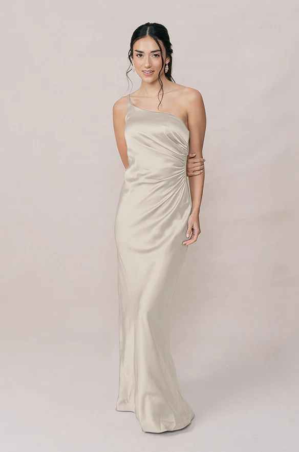 Jade Satin Dress | Made To Order - Image 149