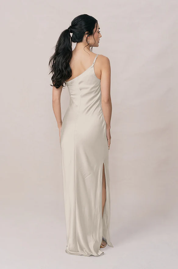 Jade Satin Dress | Made To Order - Image 150