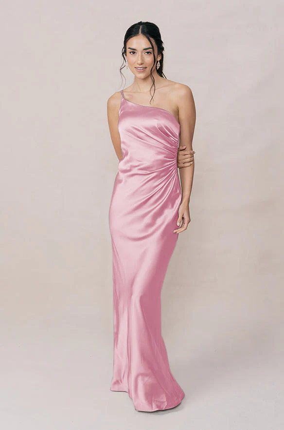 Jade Satin Dress | Made To Order - Image 166