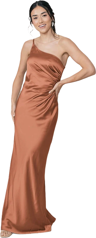 Jade Satin Dress | Made To Order - Image 25