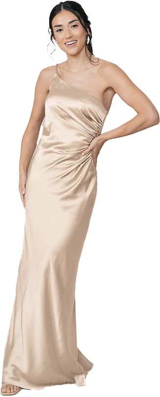 Jade Satin Dress | Made To Order - Image 35