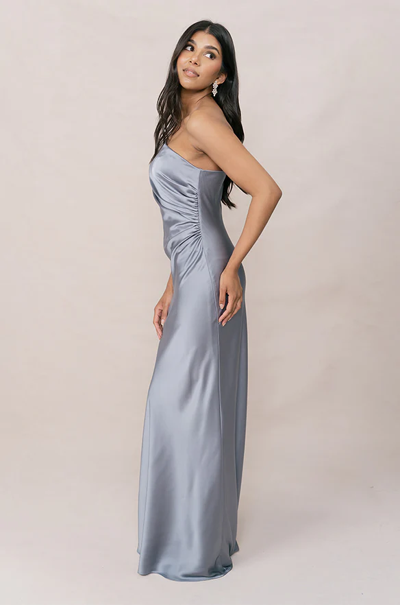 Jade Satin Dress | Made To Order - Image 4