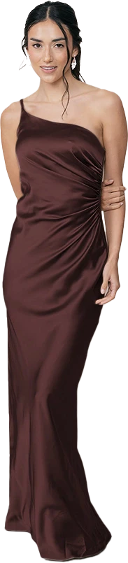 Jade Satin Dress | Made To Order - Image 42
