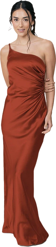 Jade Satin Dress | Made To Order - Image 54