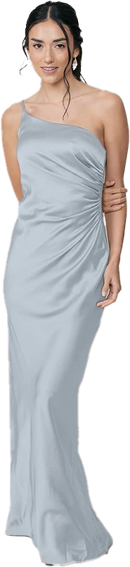 Jade Satin Dress | Made To Order - Image 57