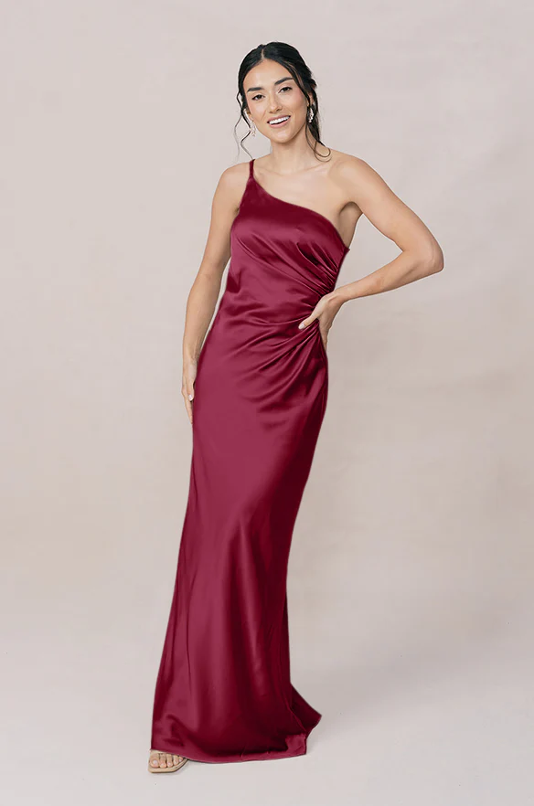 Jade Satin Dress | Made To Order - Image 67
