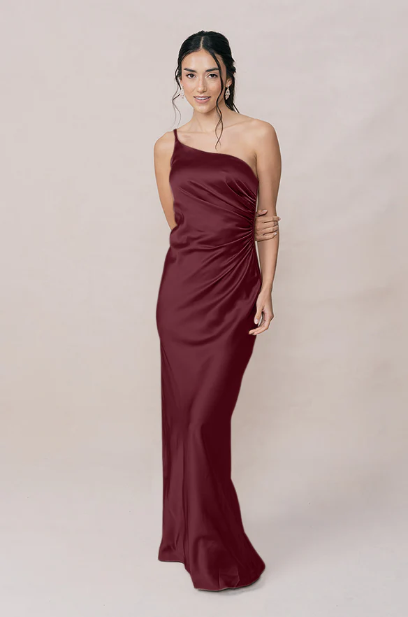 Jade Satin Dress | Made To Order - Image 75