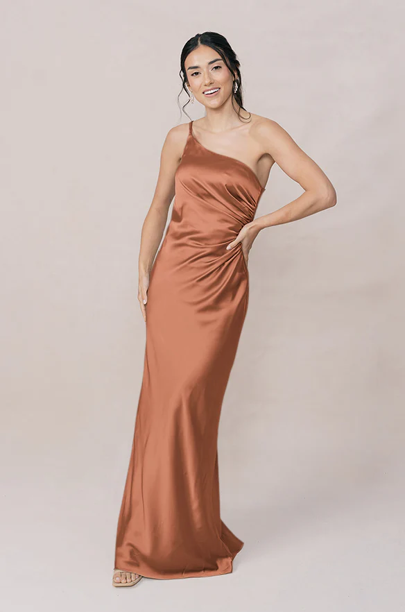 Jade Satin Dress | Made To Order - Image 81