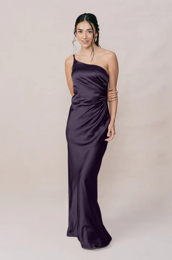 Jade Satin Dress | Made To Order - Image 89