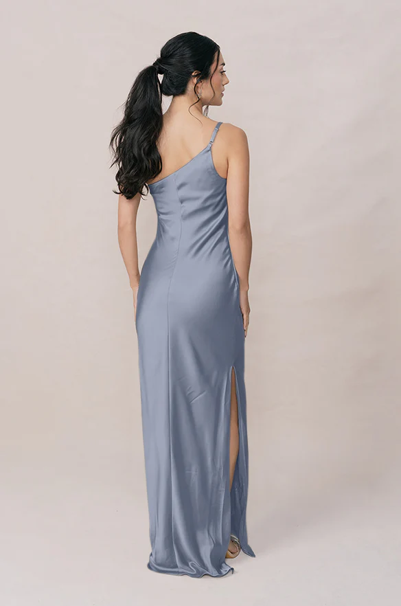 Jade Satin Dress | Made To Order - Image 96