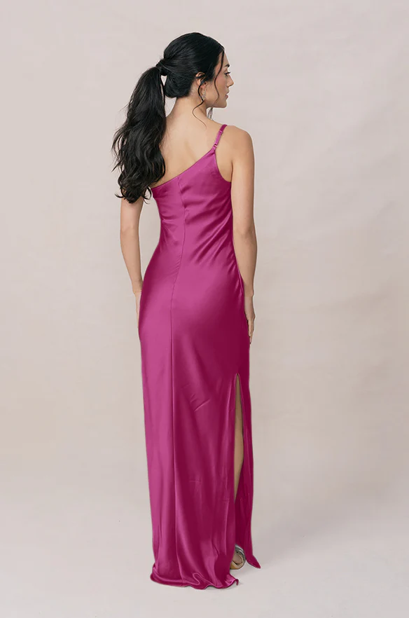 Jade Satin Dress | Made To Order - Image 98