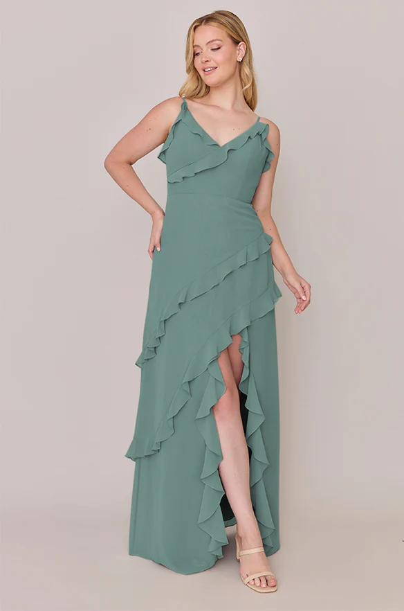 Jules Chiffon Dress | Made To Order - Image 117
