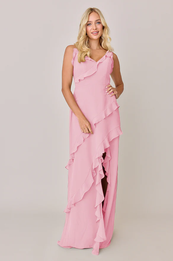 Jules Chiffon Dress | Made To Order - Image 123
