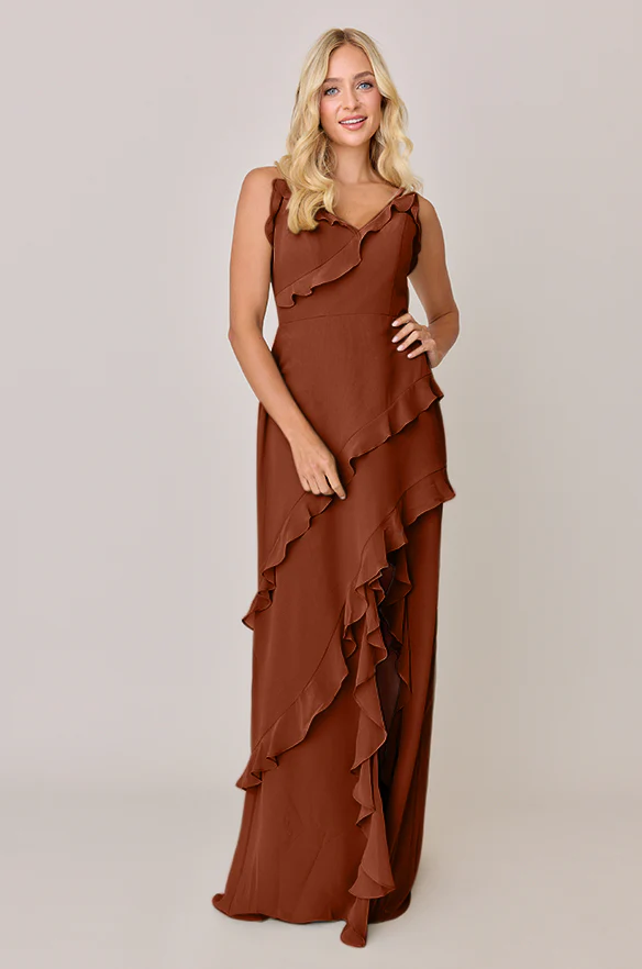 Jules Chiffon Dress | Made To Order - Image 135