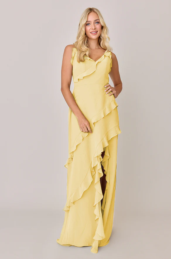 Jules Chiffon Dress | Made To Order - Image 163