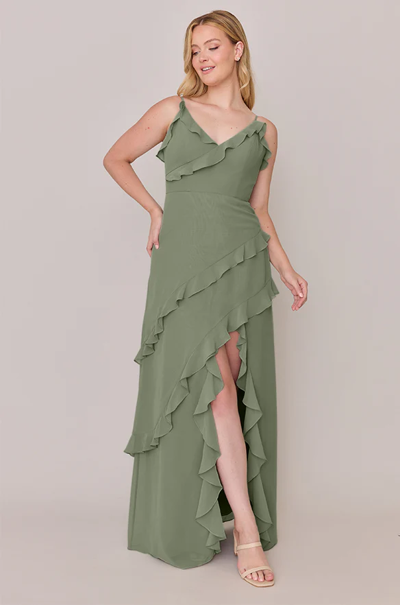 Jules Chiffon Dress | Made To Order - Image 173