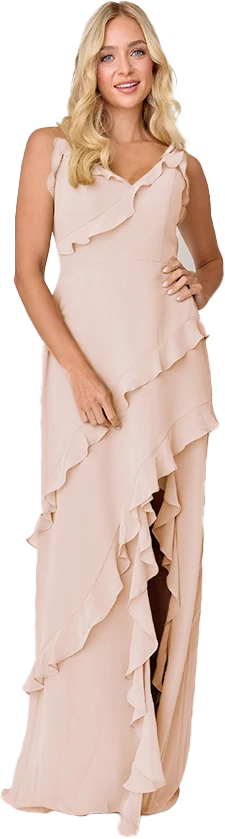 Jules Chiffon Dress | Made To Order - Image 189
