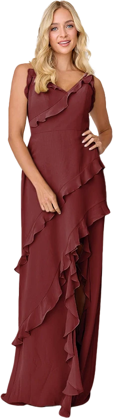 Jules Chiffon Dress | Made To Order - Image 191