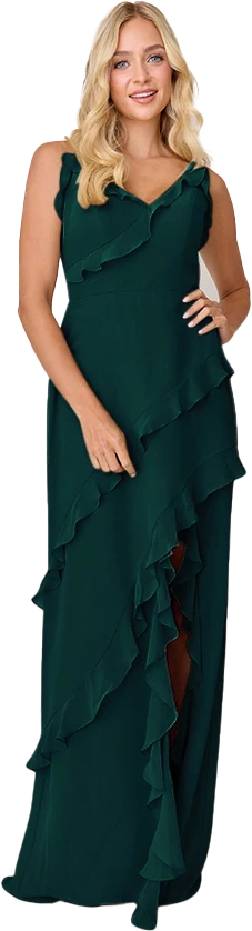 Jules Chiffon Dress | Made To Order - Image 195