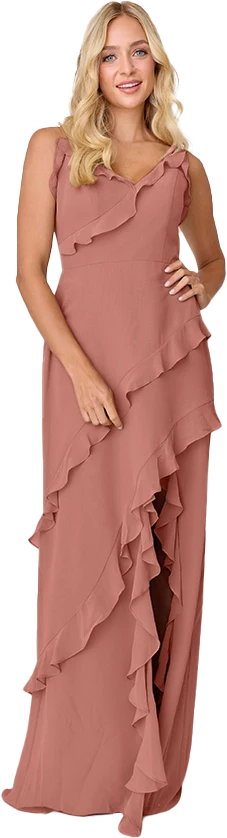 Jules Chiffon Dress | Made To Order - Image 198