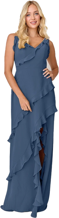 Jules Chiffon Dress | Made To Order - Image 200