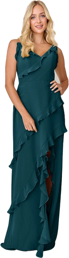 Jules Chiffon Dress | Made To Order - Image 206
