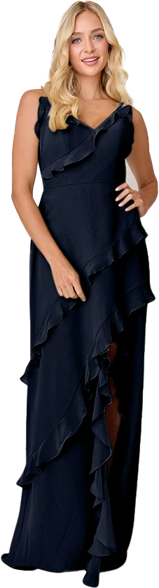 Jules Chiffon Dress | Made To Order - Image 212