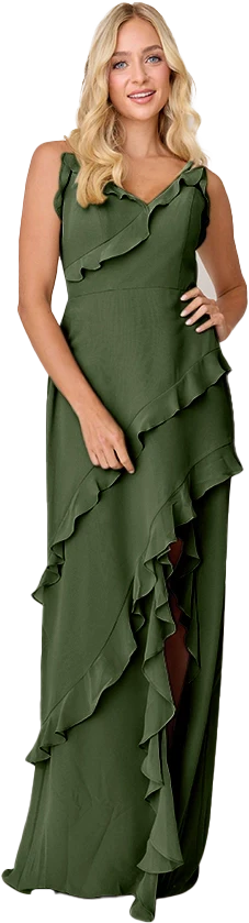 Jules Chiffon Dress | Made To Order - Image 213
