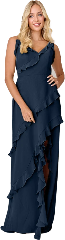 Jules Chiffon Dress | Made To Order - Image 217