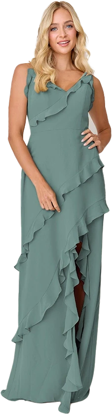 Jules Chiffon Dress | Made To Order - Image 219
