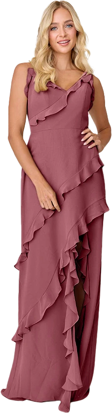 Jules Chiffon Dress | Made To Order - Image 221