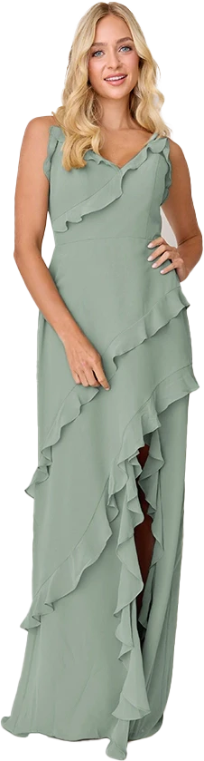 Jules Chiffon Dress | Made To Order - Image 224