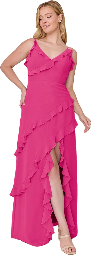 Jules Chiffon Dress | Made To Order - Image 230