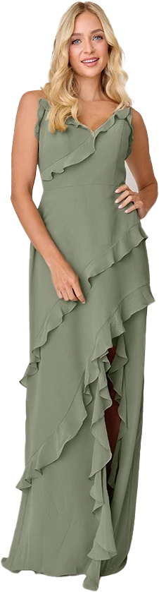 Jules Chiffon Dress | Made To Order - Image 234