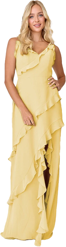 Jules Chiffon Dress | Made To Order - Image 236