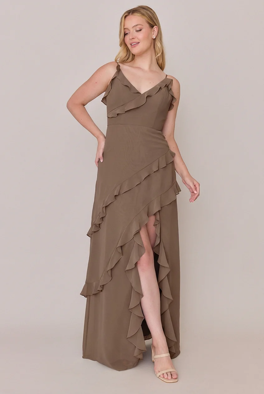 Jules Chiffon Dress | Made To Order - Image 240