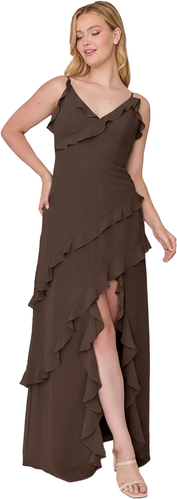 Jules Chiffon Dress | Made To Order - Image 245