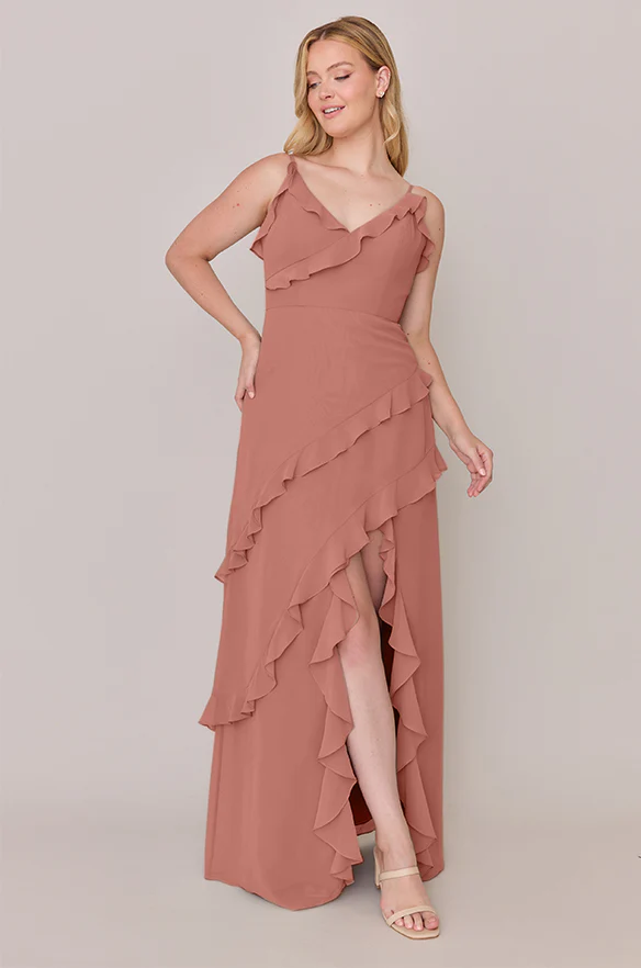 Jules Chiffon Dress | Made To Order - Image 44