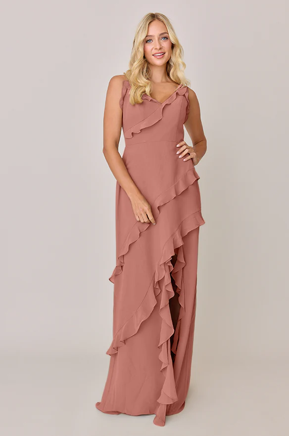 Jules Chiffon Dress | Made To Order - Image 46