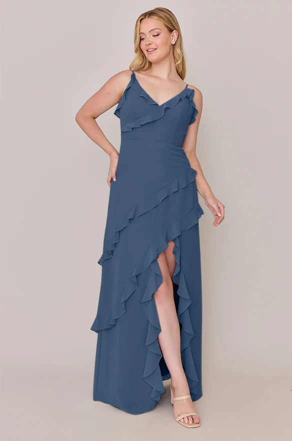 Jules Chiffon Dress | Made To Order - Image 49