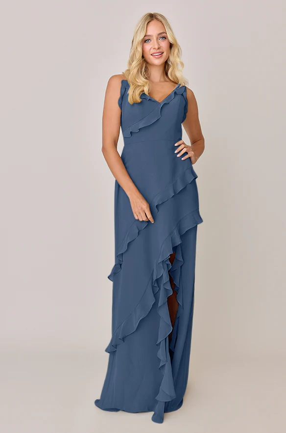 Jules Chiffon Dress | Made To Order - Image 51