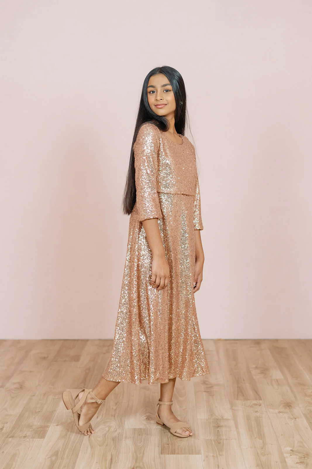Juniors Addison Sequin Dress | Made To Order - Image 4