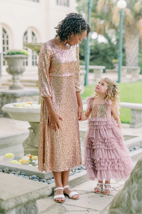 Juniors Addison Sequin Dress | Made To Order - Image 5