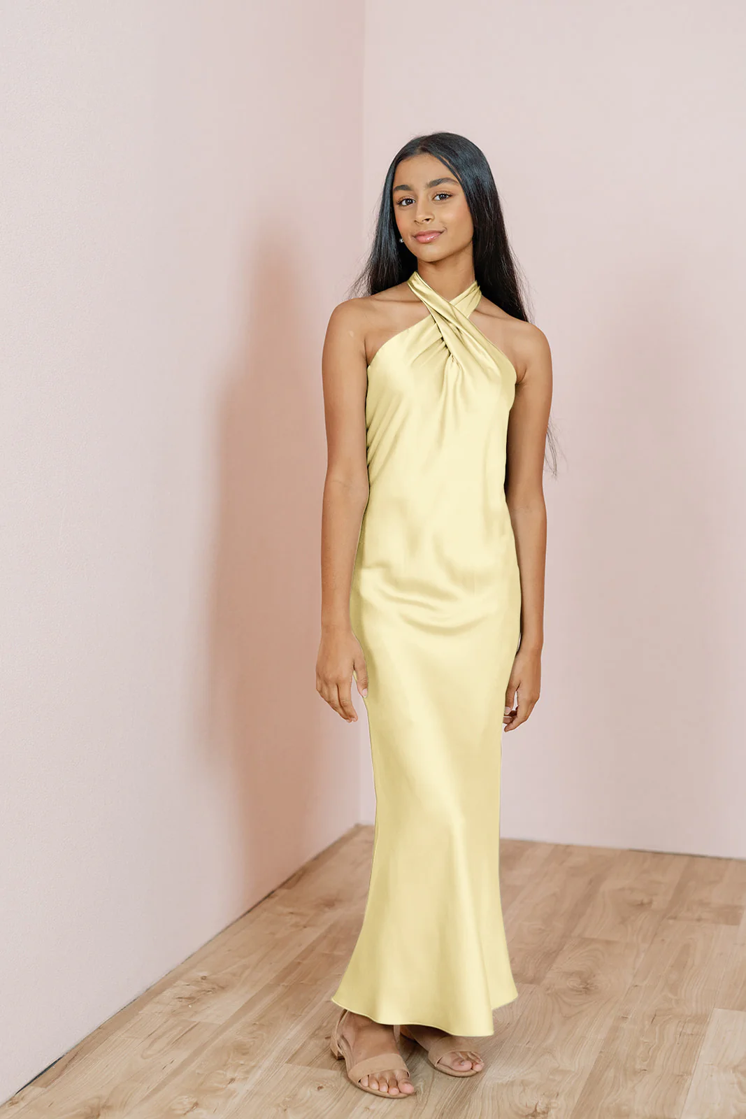 Juniors Athena Satin Dress | Made To Order - Image 40