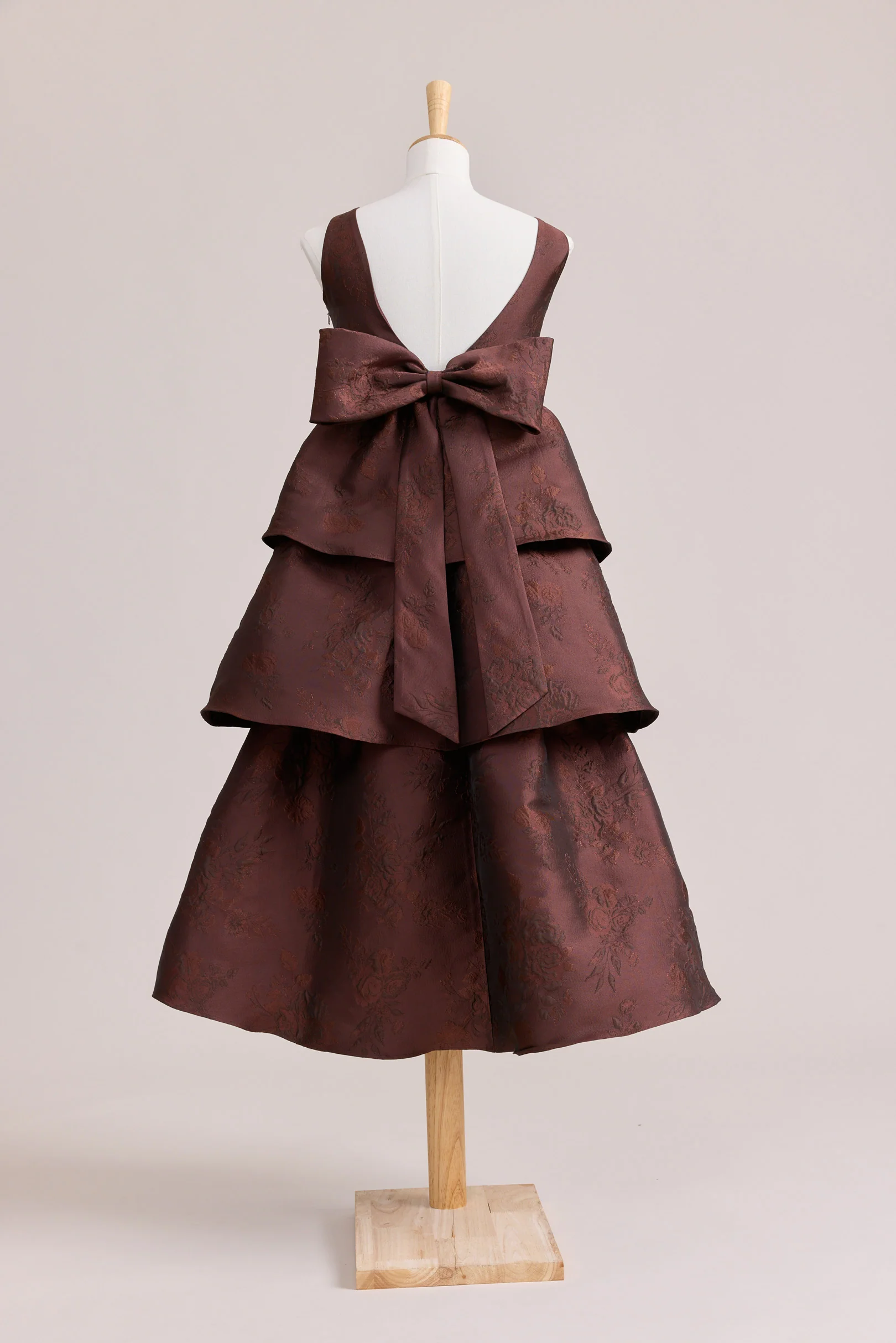 Juniors Georgia Jacquard Dress | Made To Order - Image 24