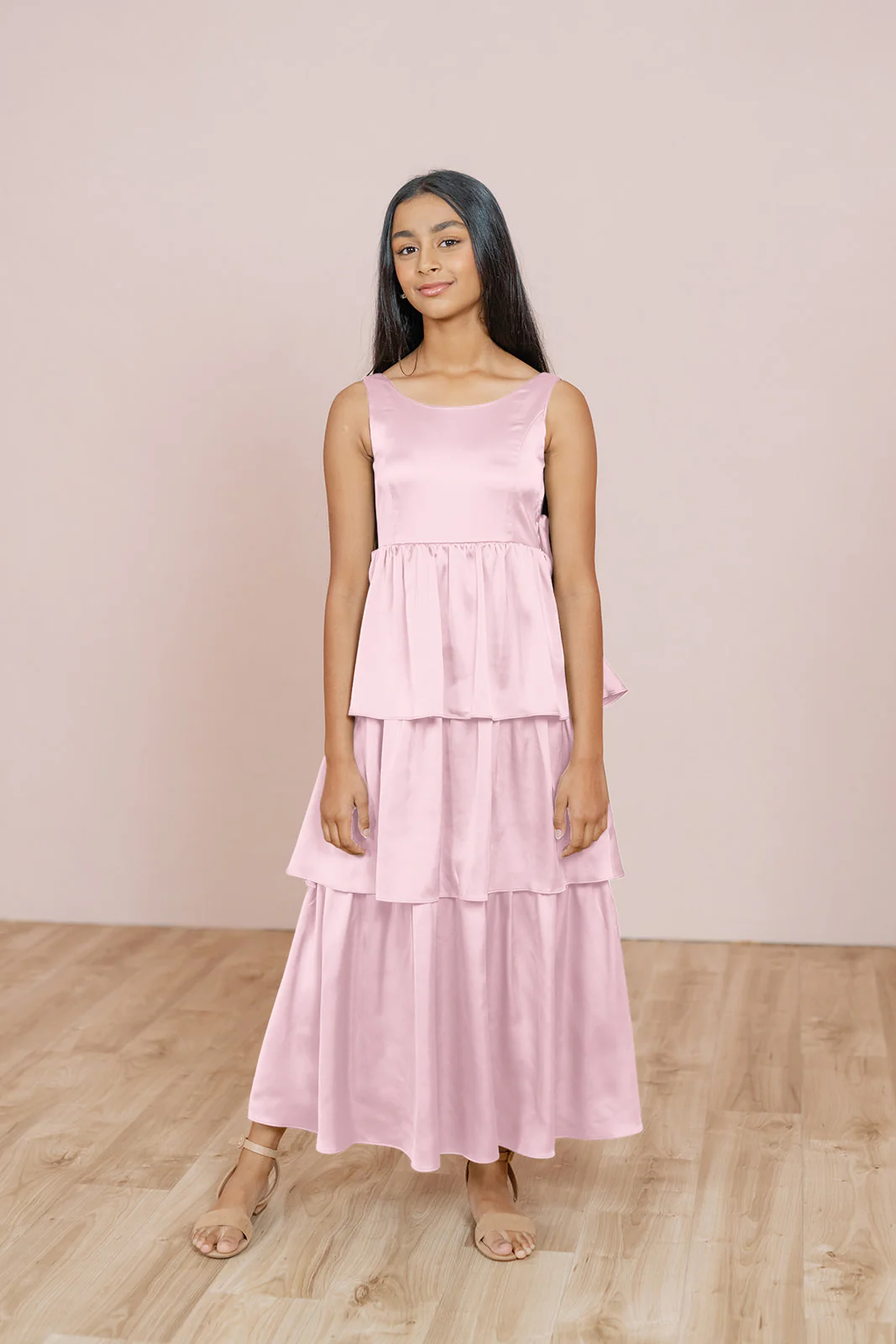 Juniors Georgia Satin Dress | Made To Order - Image 31