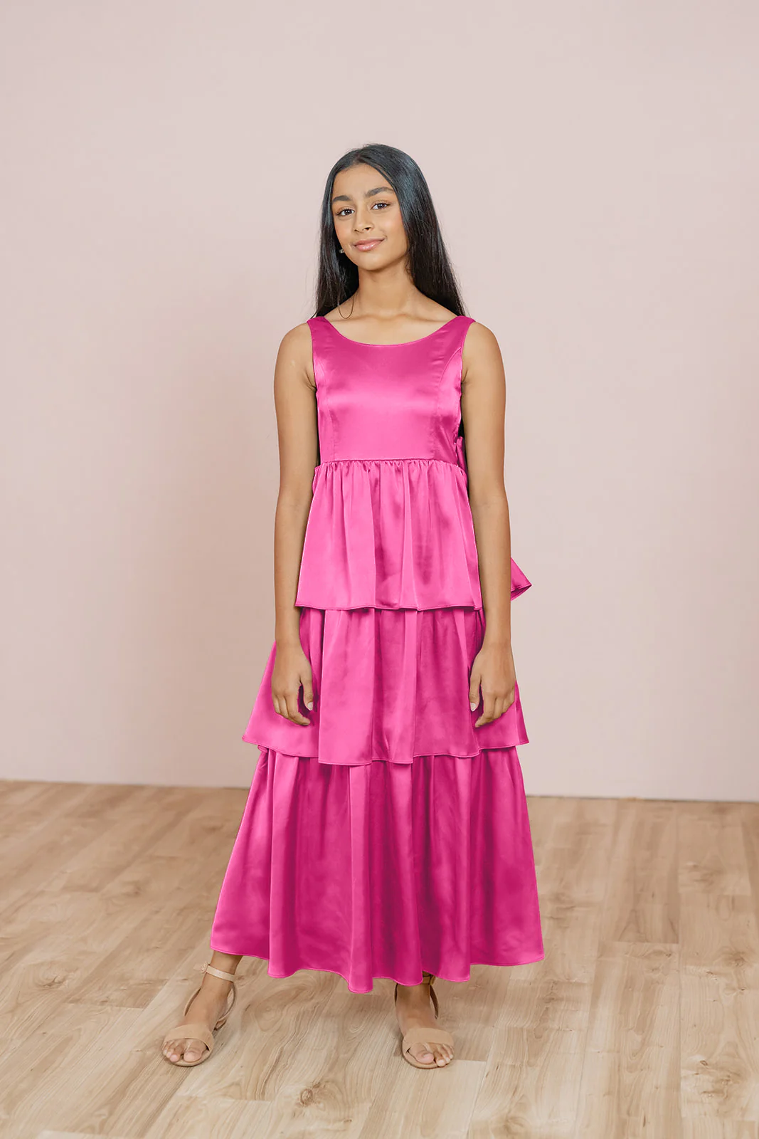 Juniors Georgia Satin Dress | Made To Order - Image 33